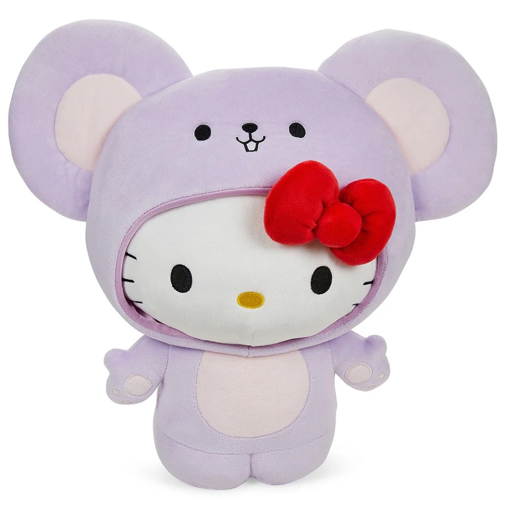 Hello Kitty X Kid Robot year of the rat plush mouse